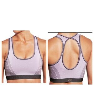 Calia Seamless Geo Racerback Sports Bra Small